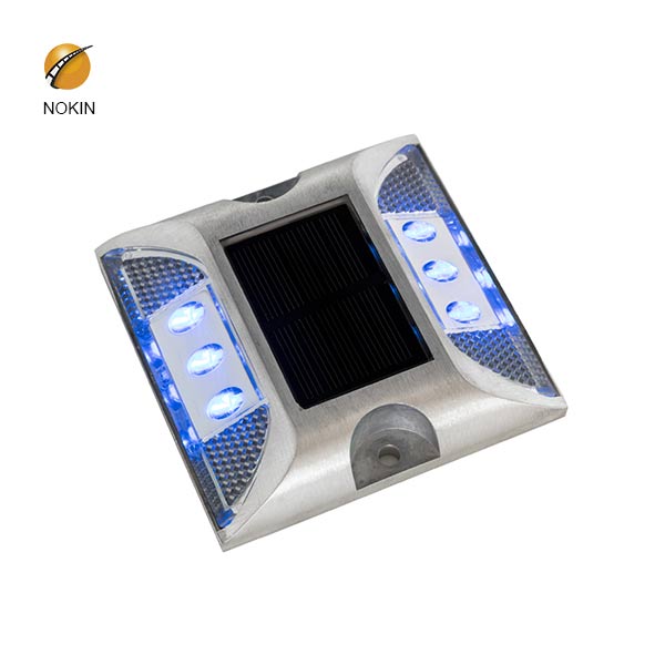 NOKIN 6 LEDs Aluminium Solar Cat Eyes NK-RS-D1