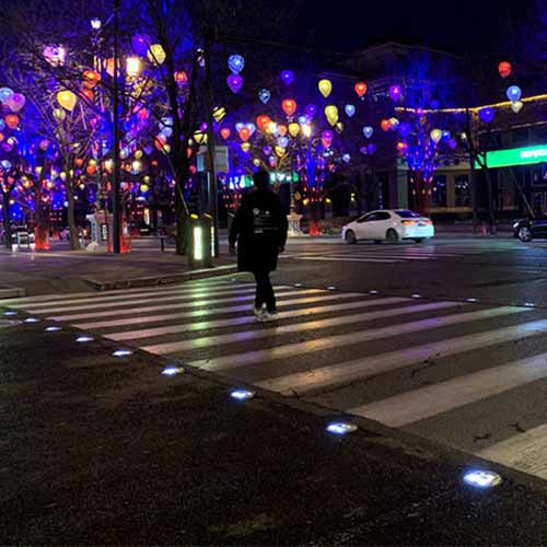 Aluminium Solar LED Powered Cat Eyes In China Urban Road